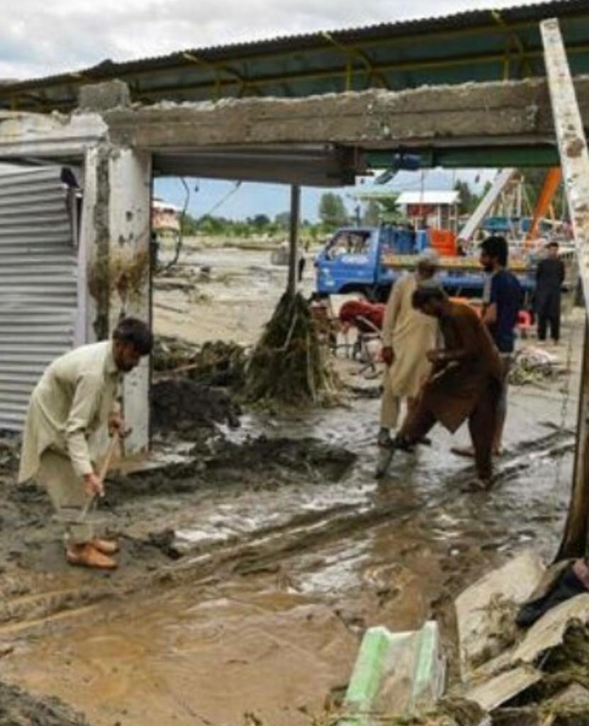 the devastating floods in Pakistan.
